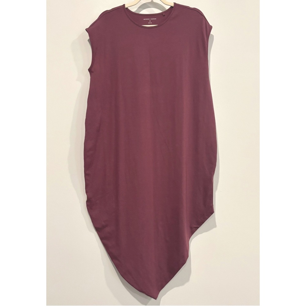 Universal Standard Geneva Dress Oversize XSP Asymmetric Pima Cotton Modern 21385